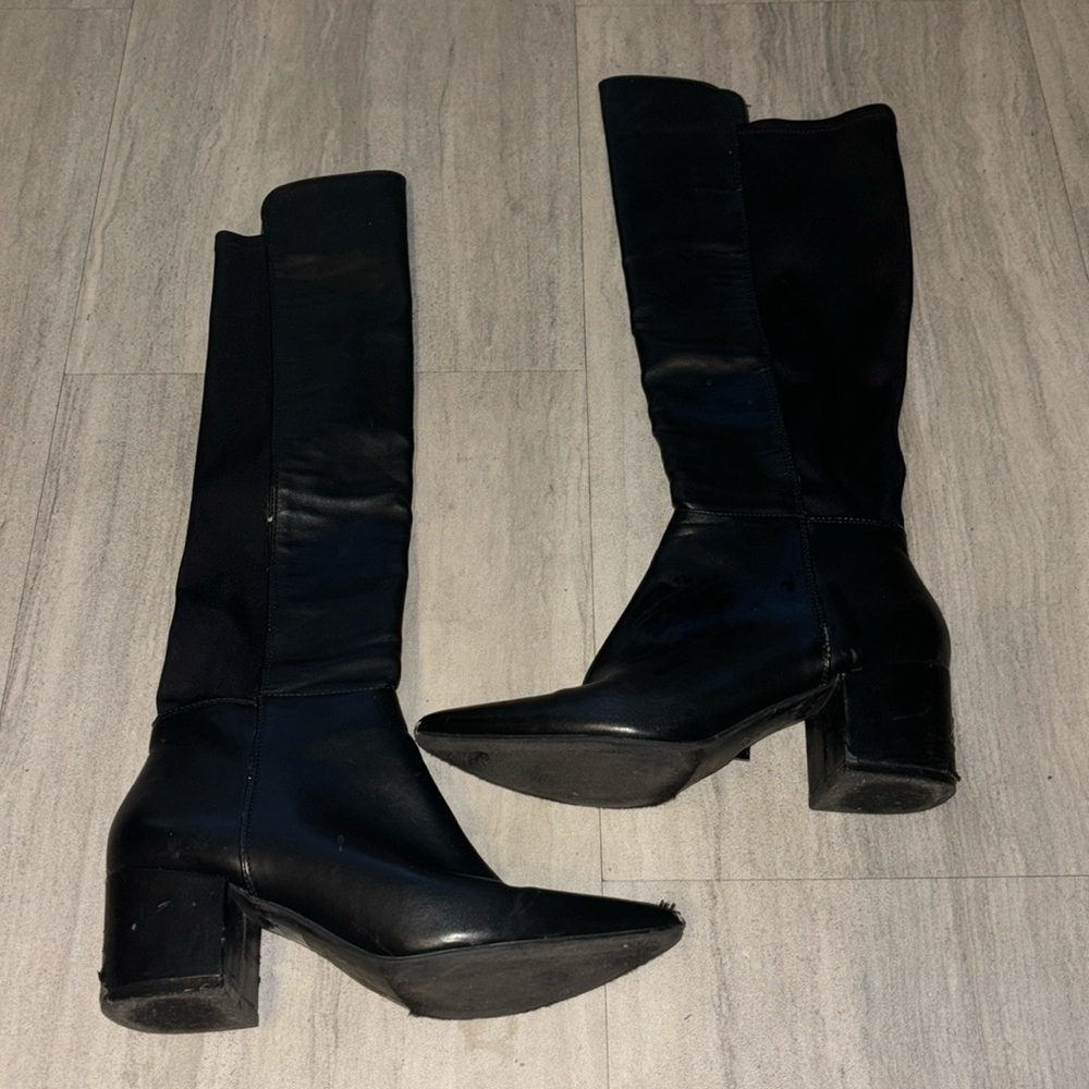 🛍️☀️ 3/$10 Black High Boots ☀️🛍️